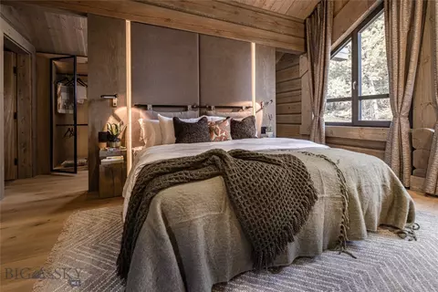 Bedroom - 2673 Ousel Falls Rd, Big Sky, MT 59716 photo 7 of 16