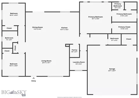 Floorplan - 115 Rolling Pr, Three Forks, MT 59752 photo 1 of 1