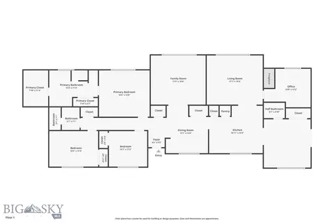 Floorplan - 4310 Blacktail Loop, Butte, MT 59701 photo 1 of 1