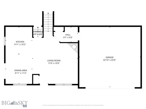 Floorplan - 1707 Dillon, Belgrade, MT 59714 photo 1 of 3