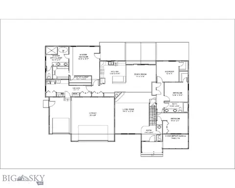 Floorplan - 330 Swayback Ln, Bozeman, MT 59718 photo 1 of 1