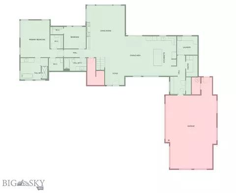 Floorplan - 281 Crossbill Rd, Bozeman, MT 59718 photo 1 of 2