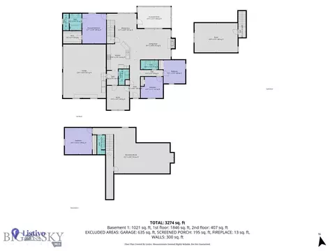 Floorplan - 67 Upper Rainbow Rd, Bozeman, MT 59718 photo 1 of 4