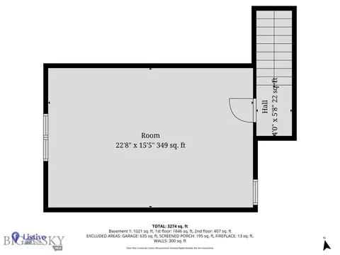 Floorplan - 67 Upper Rainbow Rd, Bozeman, MT 59718 photo 3 of 4