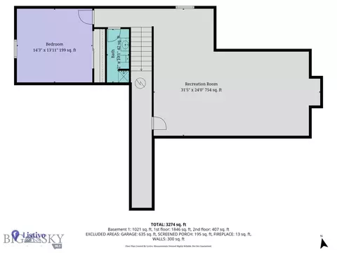Floorplan - 67 Upper Rainbow Rd, Bozeman, MT 59718 photo 4 of 4