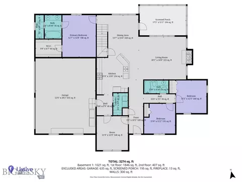 Floorplan - 67 Upper Rainbow Rd, Bozeman, MT 59718 photo 2 of 4