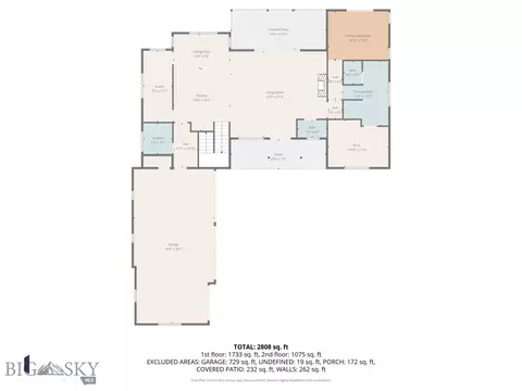 Floorplan - 374 Cushing Ln, Manhattan, MT 59741 photo 1 of 3
