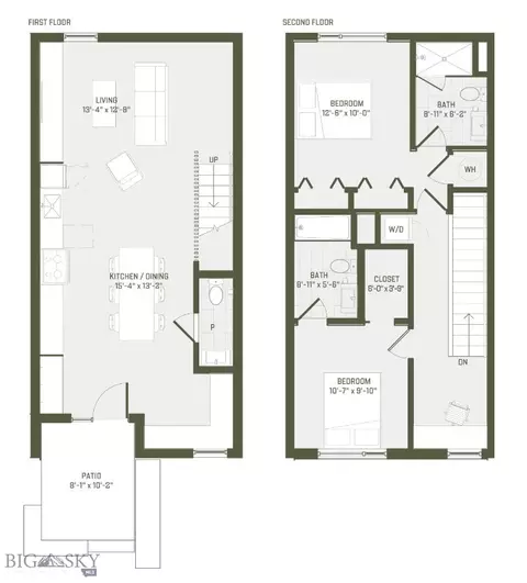 Floorplan - 545 E Aspen St #D, Bozeman, MT 59715 photo 1 of 1