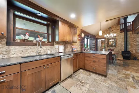 Kitchen - 2490 E Cedar Meadows Ln, Manhattan, MT 59741 photo 2 of 6