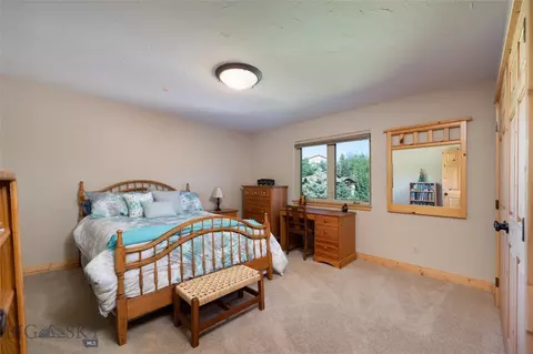 Bedroom - 3140 Two Moons Rd, Big Sky, MT 59716 photo 4 of 7