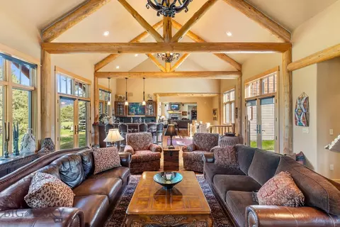 Living - 3140 Two Moons Rd, Big Sky, MT 59716 photo 3 of 7