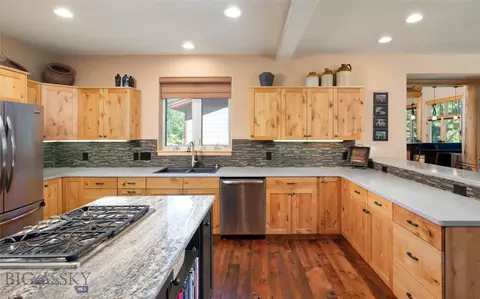 Kitchen - 3140 Two Moons Rd, Big Sky, MT 59716 photo 5 of 6