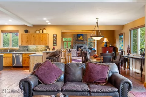 Living - 3140 Two Moons Rd, Big Sky, MT 59716 photo 6 of 7
