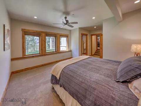 Bedroom - 34 Old Barn Rd, Big Sky, MT 59716 photo 6 of 8