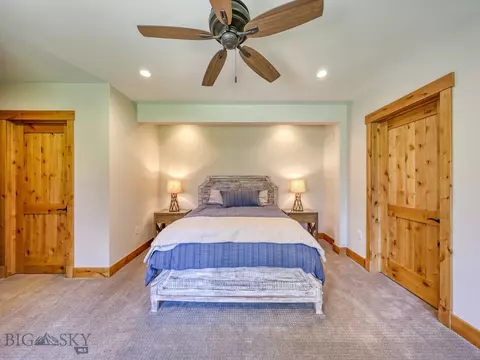 Bedroom - 34 Old Barn Rd, Big Sky, MT 59716 photo 7 of 8
