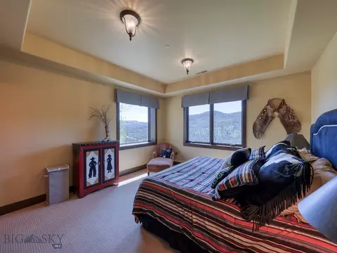 Bedroom - 3225 Ousel Falls Rd, Big Sky, MT 59716 photo 12 of 12