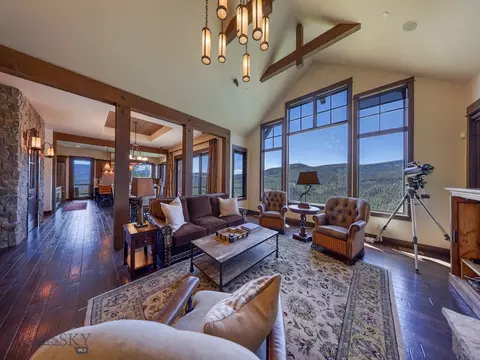 Living - 3225 Ousel Falls Rd, Big Sky, MT 59716 photo 2 of 4