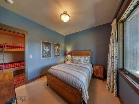Bedroom - 3225 Ousel Falls Rd, Big Sky, MT 59716 photo 8 of 12