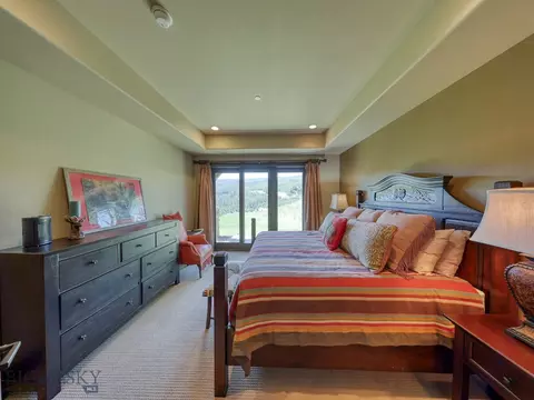 Bedroom - 3225 Ousel Falls Rd, Big Sky, MT 59716 photo 4 of 12