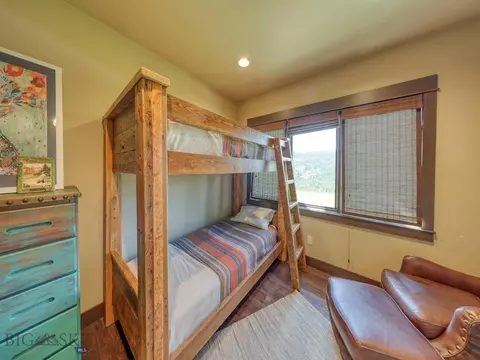 Bedroom - 3225 Ousel Falls Rd, Big Sky, MT 59716 photo 7 of 12