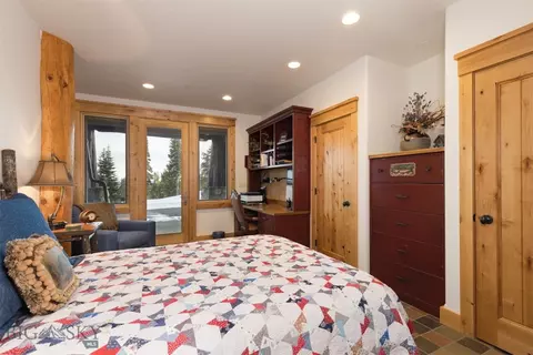 Bedroom - 44 Ridgeview Loop, Big Sky, MT 59716 photo 7 of 14