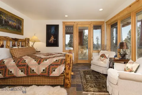 Bedroom - 44 Ridgeview Loop, Big Sky, MT 59716 photo 11 of 14