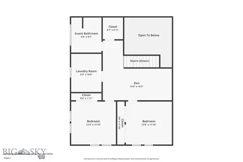 Floorplan - 68 Rolling Glen Ranch Loop, Three Forks, MT 59752 photo 2 of 2