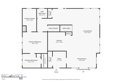 Floorplan - 68 Rolling Glen Ranch Loop, Three Forks, MT 59752 photo 1 of 2