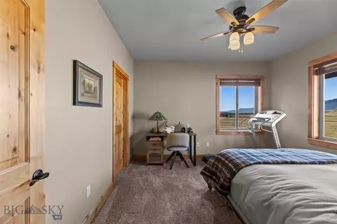 Bedroom - 60 Hidden Valley Rd, Emigrant, MT 59027 photo 5 of 9