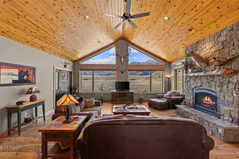 Living - 60 Hidden Valley Rd, Emigrant, MT 59027 photo 8 of 9