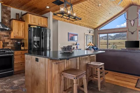 Kitchen - 60 Hidden Valley Rd, Emigrant, MT 59027 photo 2 of 6