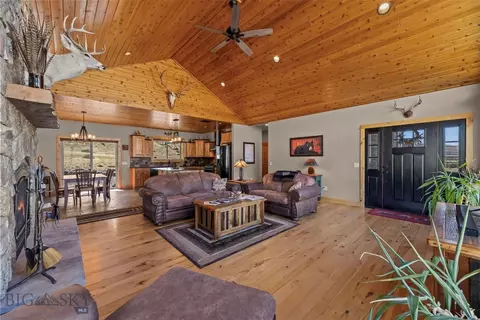 Living - 60 Hidden Valley Rd, Emigrant, MT 59027 photo 7 of 9