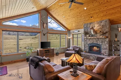 Living - 60 Hidden Valley Rd, Emigrant, MT 59027 photo 5 of 9