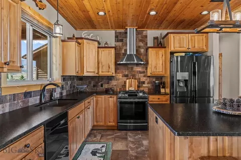 Kitchen - 60 Hidden Valley Rd, Emigrant, MT 59027 photo 1 of 6