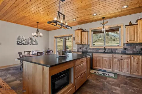 Kitchen - 60 Hidden Valley Rd, Emigrant, MT 59027 photo 4 of 6