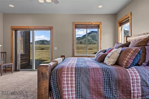 Bedroom - 60 Hidden Valley Rd, Emigrant, MT 59027 photo 3 of 9