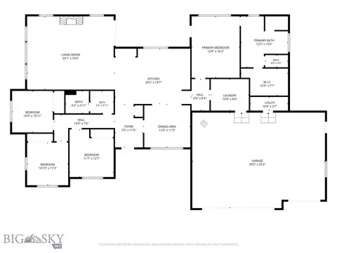 Floorplan - 2 Paddlefish Ct, Three Forks, MT 59752 photo 1 of 1