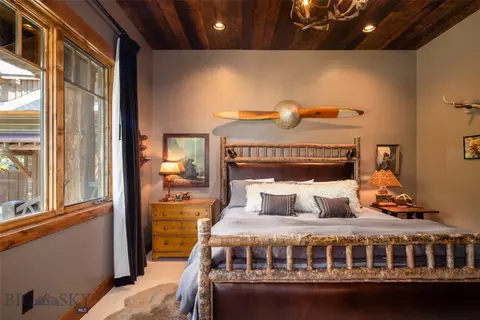 Bedroom - 1660 S Fork Rd, Big Sky, MT 59716 photo 11 of 14