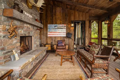 Exterior - 1660 S Fork Rd, Big Sky, MT 59716 photo 4 of 15