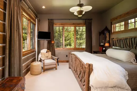 Bedroom - 1660 S Fork Rd, Big Sky, MT 59716 photo 7 of 14