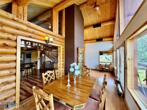 Dining - 448 Red Fox Rd, Wise River, MT 59762 photo 1 of 3