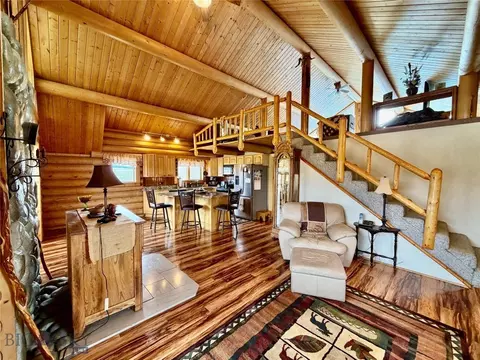 Living - 448 Red Fox Rd, Wise River, MT 59762 photo 4 of 6