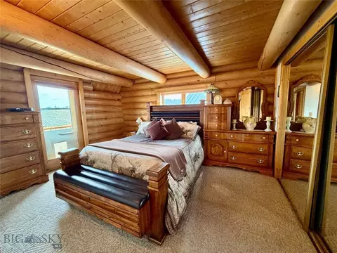 Bedroom - 448 Red Fox Rd, Wise River, MT 59762 photo 9 of 11