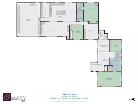 Floorplan - 9200 River Rd, Bozeman, MT 59718 photo 1 of 1