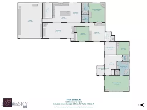 Floorplan - 9200 River Rd, Bozeman, MT 59718 photo 1 of 1