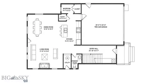 Floorplan - 61 Canvasback Ave, Bozeman, MT 59718 photo 1 of 2