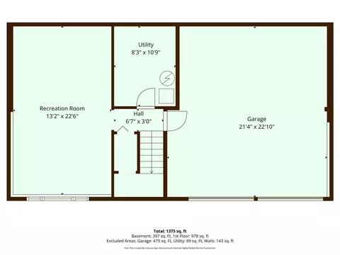 Floorplan - 1107 11th Ave, Laurel, MT 59044 photo 2 of 2