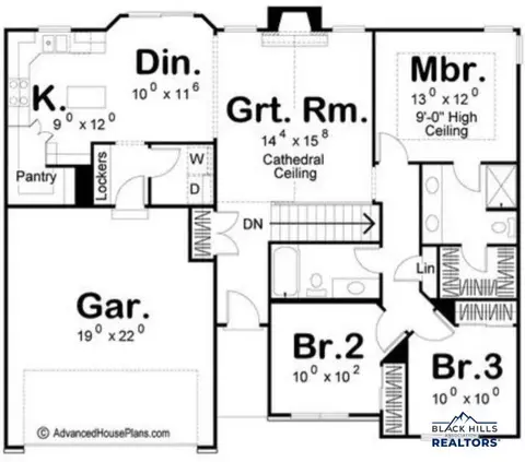 Floorplan - 235 Stone Hill Dr #STONE HILL, Custer, SD 57730 photo 1 of 1