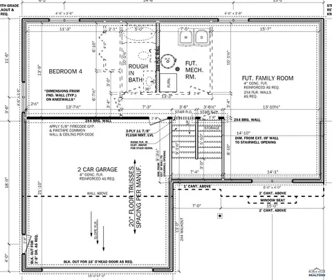 Floorplan - 417 Yelner Dr #LOT 5 BLK 5, Box Elder, SD 57719 photo 2 of 2