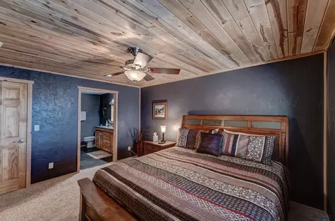Bedroom - 21172 High Ridge Trl, Lead, SD 57754 photo 10 of 11